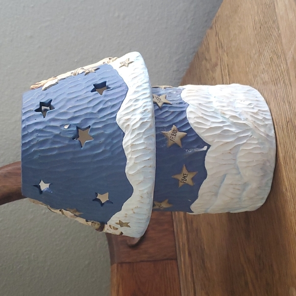 New Creative Enterprises Inc. Terracotta Angel Candle Holder with Shade - Picture 4 of 11